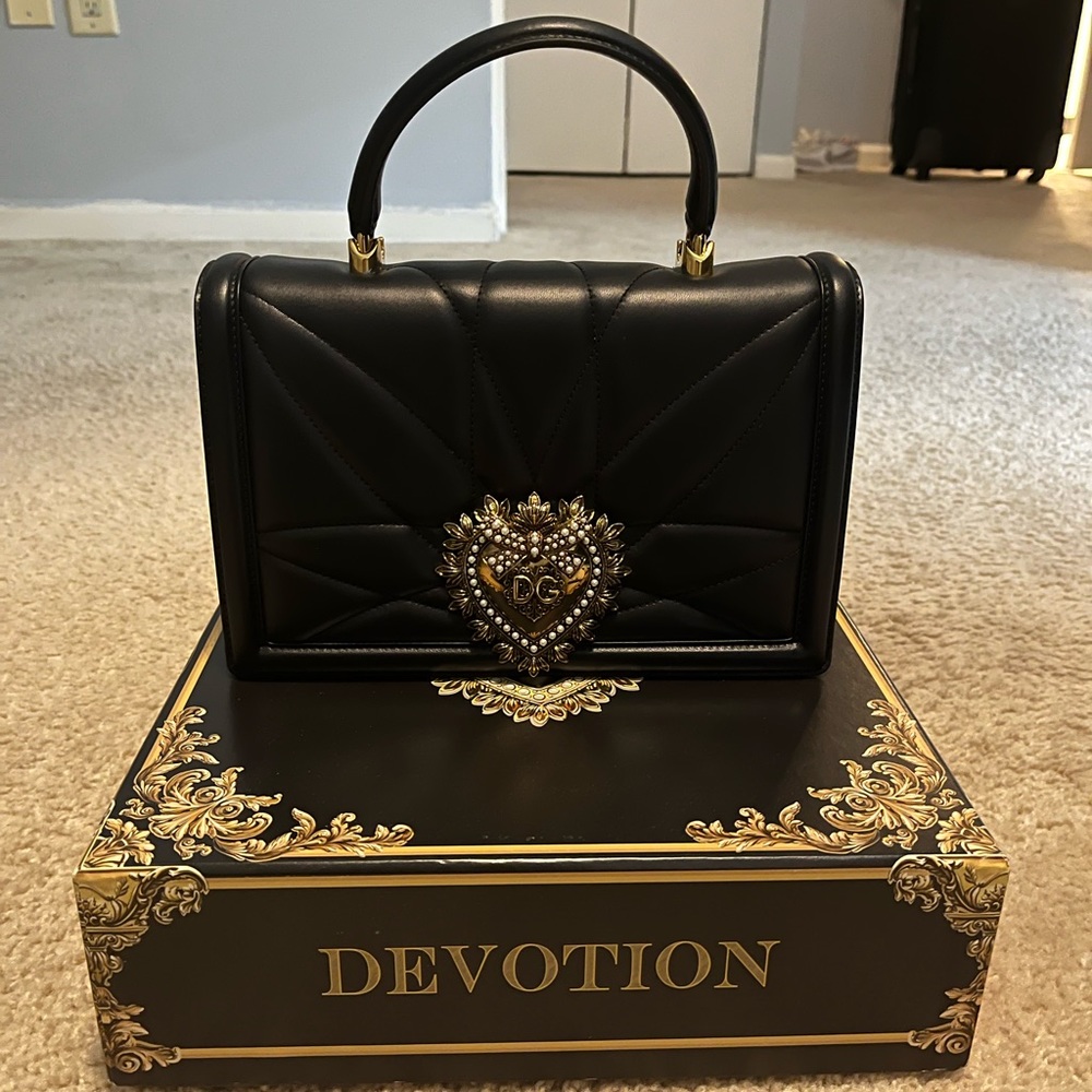 Devotion Dolce&Gabbana Bag with top handle. Brand new never used